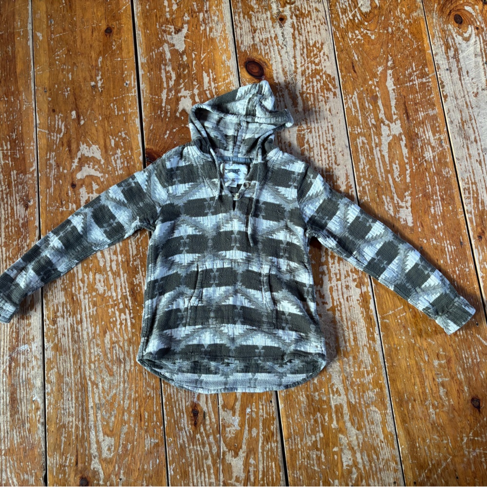 Obey patterned hoodie.